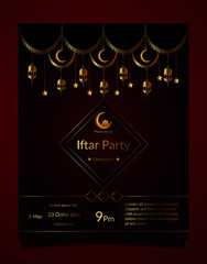 Ramadan Iftar Party Invitation Flyer