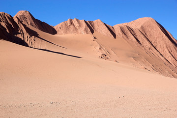 Fototapeta na wymiar Landscape close to Tolar Grande village in Salta Province in northwestern Argentina