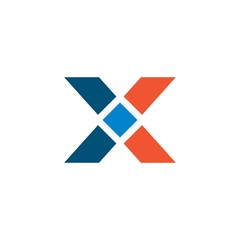 x letter  icon logo vector illustration