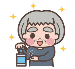 アルコール消毒