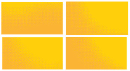 Fototapeta premium Orange pop art background. Abstract creative vector comics style blank layout template with clouds beams and isolated dots pattern. For sale banner