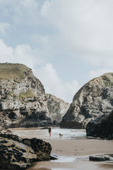 Newquay Beach in England
