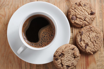 Coffee and cookies