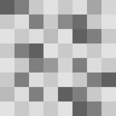 Seamless pattern. Gray squares, mosaic. Vector design.