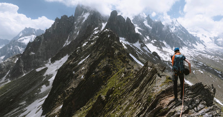 Fototapeta premium Hiking in Chamonix