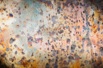 Weathered metal textured background design
