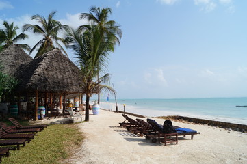Fototapeta premium tropical beach resort