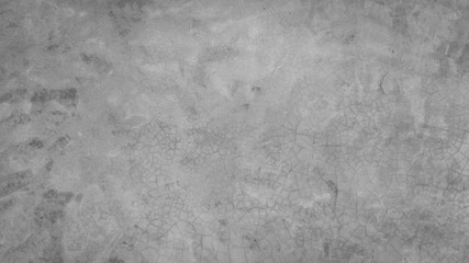 Texture of gray concrete wall surface. Some crack and scratch, suitable for use as a pattern or  background image.