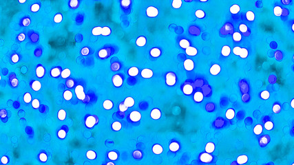 Abstract blue bokeh texture background