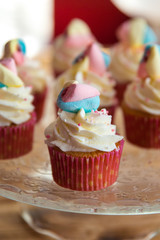 cupcakes with sprinkles