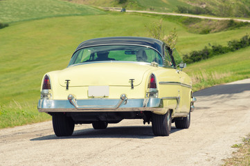 Fototapeta na wymiar American classic car