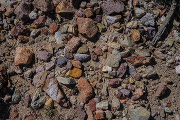 Rocks of Mojave Desert Ground