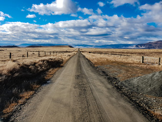 Isolated Country Road