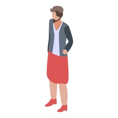 Lgbt man icon. Isometric of lgbt man vector icon for web design isolated on white background