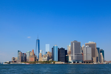 Fototapeta na wymiar New York; Lower Manhattan 