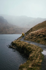 Trekking in the rain