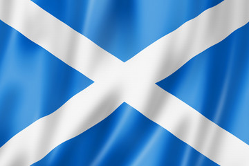 Obraz premium Scotland flag, UK