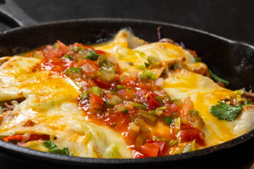 メキシコ料理 エンチラーダ mexican tortilla rolls (enchilada)