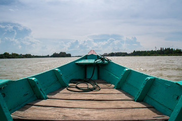 Turquoise Boat
