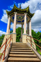 Pavilion in chinese style 