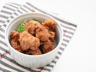 鶏の唐揚げ　唐揚げのタグ