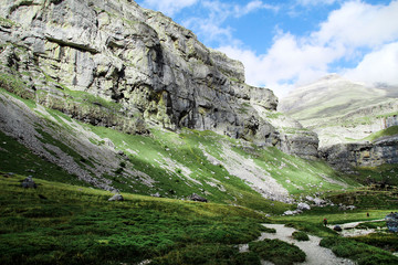 mountain landscape in the mountains