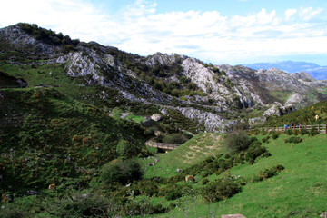 mountain landscape in the mountains