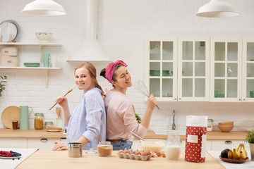 Friends Chef Cook Cooking Concept