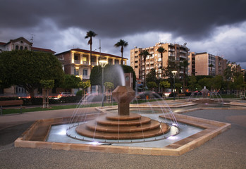 Molos embankment in Limassol. Cyprus