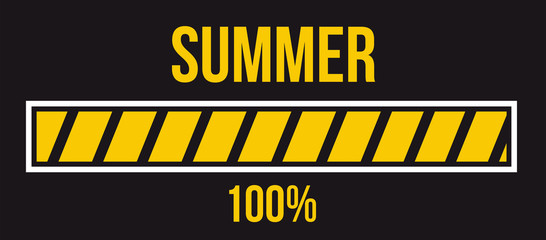 Progress loading bar Summer