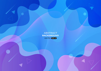 Fluid shape style abstract background design