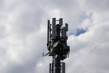 Antenne de téléphonie mobile 4G - Ville de Corbas - Département du Rhône - France