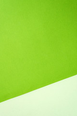 Color of pastel shades of green paper backdrop. Frame, copy space. Blank for design.