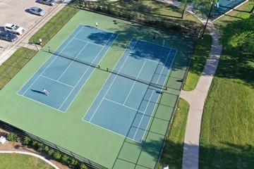 Fototapeta premium empty tennis court
