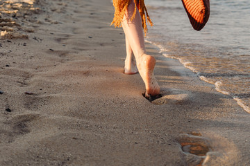 Woman at the beach