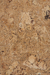 Brown Natural Cork Board Textured Background