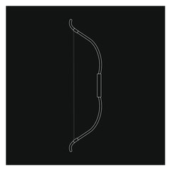 arch of god apollo mythology of olympus, illustration for web and mobile design.