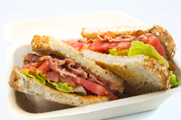 A BLT is a type of sandwich, named for the initials of its primary ingredients, bacon, lettuce and...