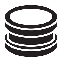 Piercing of plug vector icon.Black vector icon isolated on white background