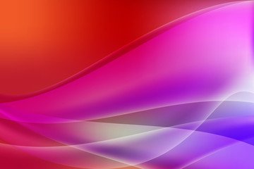 Wave gradient color abstract vector background