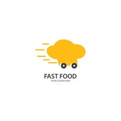 Hat chef food logo
