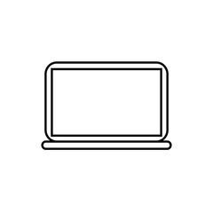 Laptop And Connection Icon Vector Design Template
