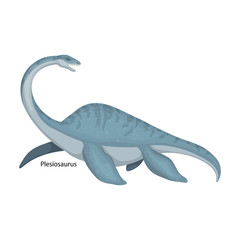 Dinosaur vector icon.Cartoon vector icon isolated on white background dinosaur.