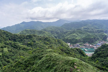 Bitou Cape - Landscape View from the top of the hill, New Taipei, Taiwan