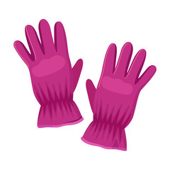 Sport glove vector icon.Cartoon vector icon isolated on white background sport glove.