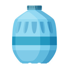 Plastic bottle vector icon.Cartoon vector icon isolated on white background plastic bottle.