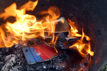 Papierverbrennung
