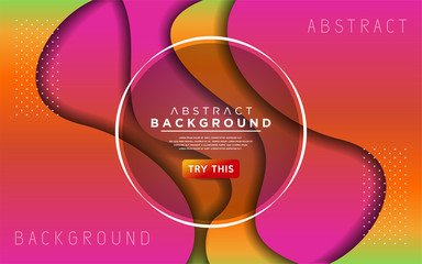 Fototapeta premium Modern colorful dynamic background with abstract dynamic style.