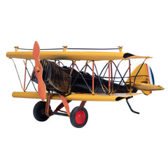 vintage biplane isolated on white © Jarrad