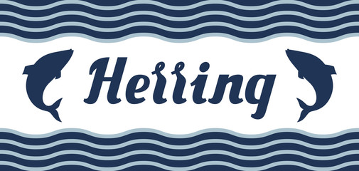 Background with herring fish. Pacific sardine.